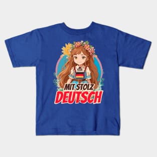 Mit Stolz deutsch Kids T-Shirt